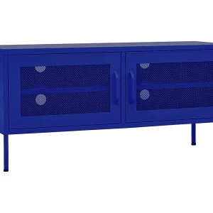 Jennica  Tv-meubel 105x35x50 cm staal marineblauw