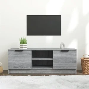 Kaelyn Tv-meubel 102x35x36,5 cm bewerkt hout grijs sonoma eikenkleurig Kaelyn Tv-meubel 102x35x36,5 cm bewerkt hout grijs sonoma eikenkleurig