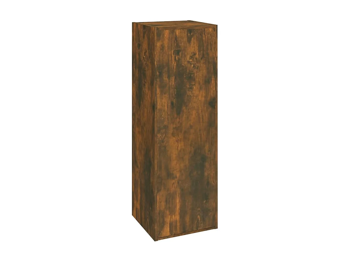 Hoeselt Tv-meubel 30,5x30x90 cm bewerkt hout gerookt eikenkleur