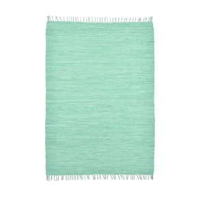 Katoenen tapijt, handgeweven en omkeerbaar 120×180 cm munt Happy Cotton Katoenen tapijt, handgeweven en omkeerbaar 120×180 cm munt Happy Cotton
