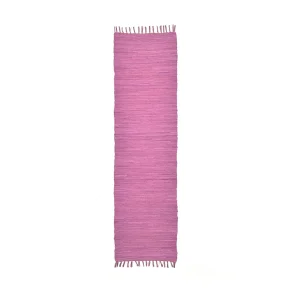 Katoenen tapijt, handgeweven en omkeerbaar 70×250 cm bes Happy Cotton Katoenen tapijt, handgeweven en omkeerbaar 70×250 cm bes Happy Cotton
