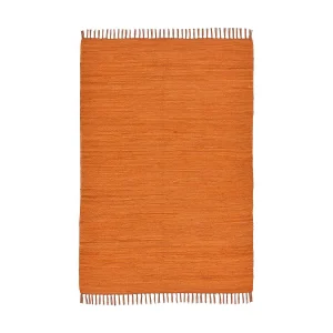 Katoenen tapijt, handgeweven en omkeerbaar 120×180 cm terracotta Happy Cotton Katoenen tapijt, handgeweven en omkeerbaar 120×180 cm terracotta Happy Cotton