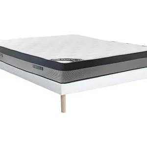 Set 140 x 190 cm boxspring + hybride matras met 7-zones pocketveren – ILYROS van YSMÉE Set 140 x 190 cm boxspring + hybride matras met 7-zones pocketveren – ILYROS van YSMÉE