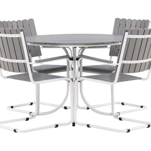 Holmsund loungeset 5 delen grijs. Holmsund loungeset 5 delen grijs.