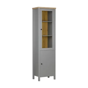 Kast 55x200x38 cm grijs Kast 55x200x38 cm grijs