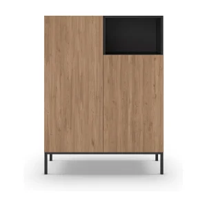 Kast Cailin – 90x40x120cm – Zwart Kast Cailin – 90x40x120cm – Zwart