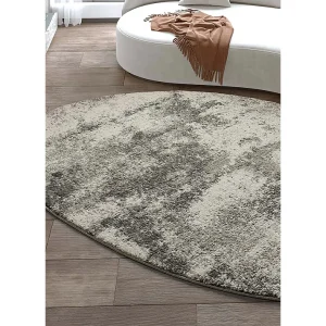 Hoogpolig tapijt – abstract – grijs – 194×290 cm – REFLEX PIEDRA