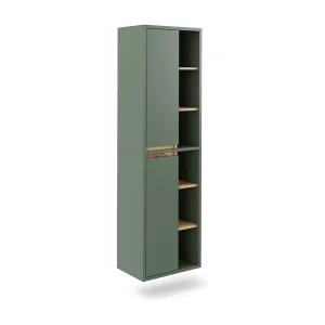 Hoge kast groen/antraciet 50x33x170 viola Hoge kast groen/antraciet 50x33x170 viola