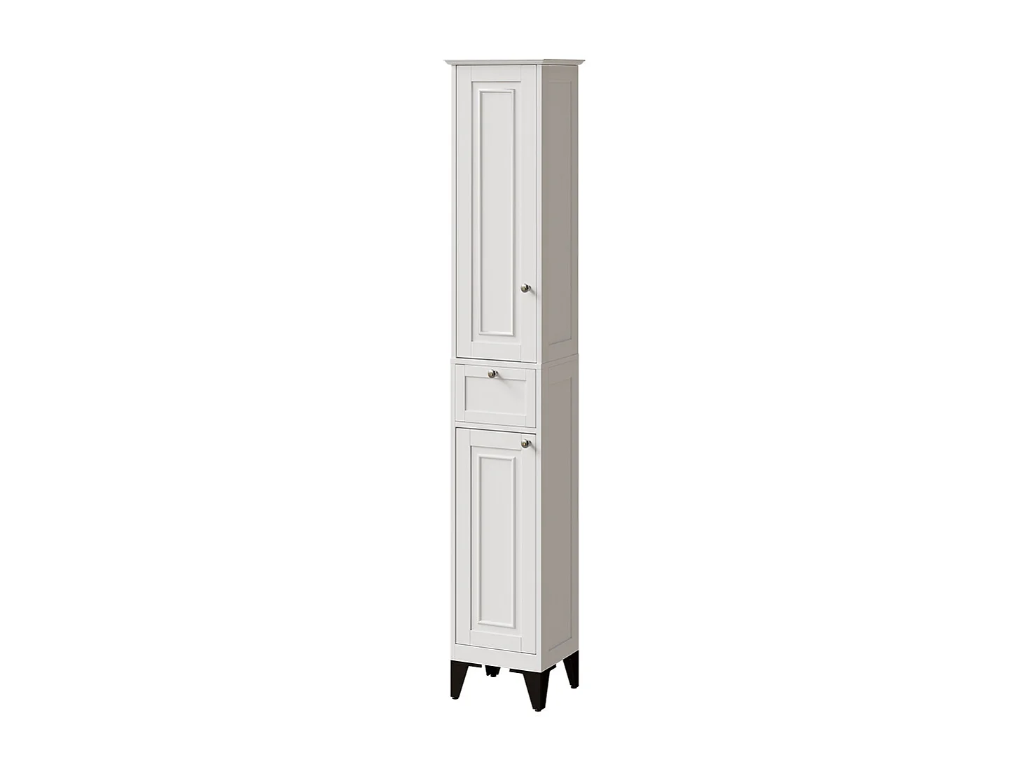 Hoge kast wit 32x30x175 vanity