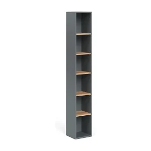 Hoge kast antraciet/gouden eik 30×27.3×188.6 viktor Hoge kast antraciet/gouden eik 30×27.3×188.6 viktor
