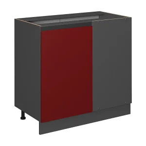 Hoekkast rood 86x46x81.6 r-line Hoekkast rood 86x46x81.6 r-line