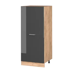 Hoge kast antraciet hoogglans 60x57x143 r-line Hoge kast antraciet hoogglans 60x57x143 r-line