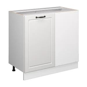 Hoekkast wit landhuis 86x46x81.6 r-line Hoekkast wit landhuis 86x46x81.6 r-line