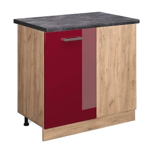 Hoekkast rode hoogglans 86x60x81.6 r-line Hoekkast rode hoogglans 86x60x81.6 r-line