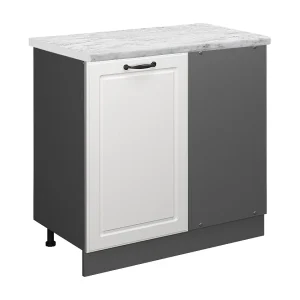 Hoekkast wit landhuis 86x60x81.6 r-line Hoekkast wit landhuis 86x60x81.6 r-line