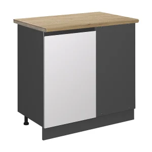 Hoekkast wit 86x60x81.6 r-line Hoekkast wit 86x60x81.6 r-line