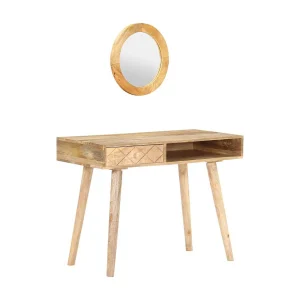 Kaptafel 100x50x76 cm massief mangohout Kaptafel 100x50x76 cm massief mangohout