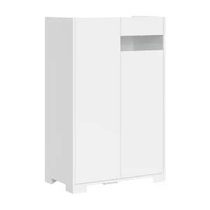 Hoog dressoir met 3 deuren 70x35x110 glanzende wit Riflesso Hoog dressoir met 3 deuren 70x35x110 glanzende wit Riflesso
