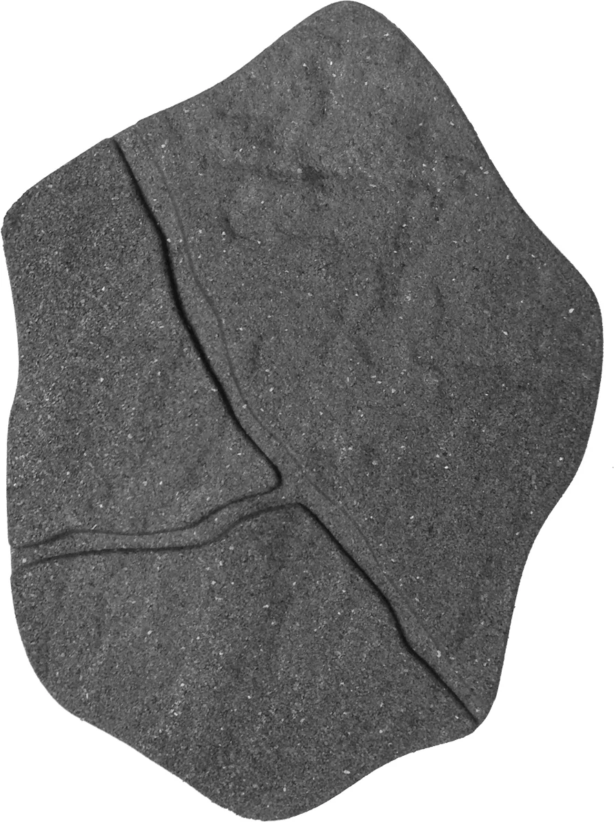 Multy Home stapsteen grijs 38 x 51 x 1,8 cm