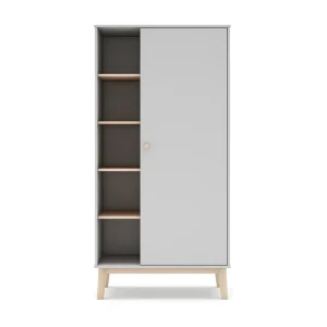 Kast met 1 deur en 4 planken 90×181 cm Kast met 1 deur en 4 planken 90×181 cm