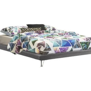 Trouwpaviljoen Isabella Grijs, Afneembare Hoes, 160×190 cm Matrasmaat, Gestoffeerd, Made in Italy