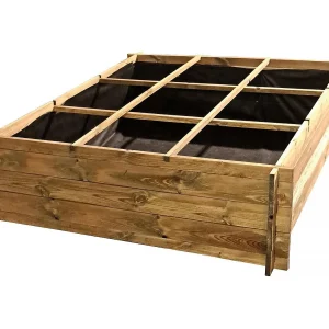 Houten moestuinperceel "Nigelle" – 140 x 140 x 40 cm Houten moestuinperceel "Nigelle" – 140 x 140 x 40 cm