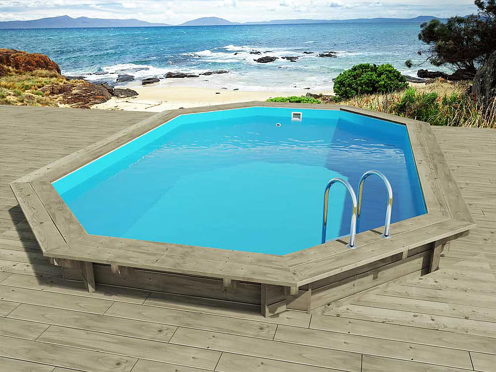 Houten zwembad "Florida 145" - 657 x 457 x 145 cm