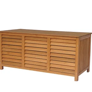 Opbergbox houten tuinkist "Macao" – 130 x 64 x 60 cm – Bruin – kastanjebruin Opbergbox houten tuinkist "Macao" – 130 x 64 x 60 cm – Bruin – kastanjebruin