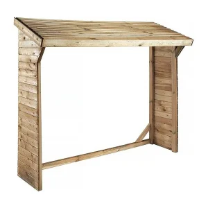 Houtopslag haardhout rek buiten – 1.05 m² – 210 x 50 x 180 cm- 2 kuub Houtopslag haardhout rek buiten – 1.05 m² – 210 x 50 x 180 cm- 2 kuub
