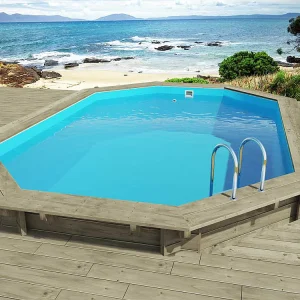 Houten zwembad "Florida 130" – 657 x 457 x 131 cm Houten zwembad "Florida 130" – 657 x 457 x 131 cm