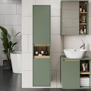 Hoge kast groen/kunstzinnig 38x33x170 viola Hoge kast groen/kunstzinnig 38x33x170 viola