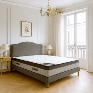 Hybride matras 200 x 200 cm 7-zone pocketvering + traagschuim – ILYROS van YSMÉE
