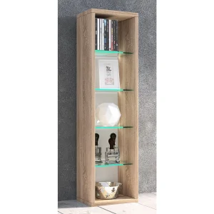 Houten CD DVD Stand Decoratieve Plank Rasato L Houten CD DVD Stand Decoratieve Plank Rasato L