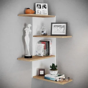 Houten Muurrek Hoek Plank Plank Balos Houten Muurrek Hoek Plank Plank Balos