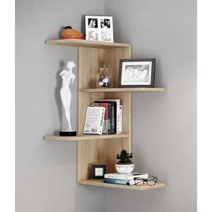 Houten Muurrek Hoek Plank Plank Balos Houten Muurrek Hoek Plank Plank Balos