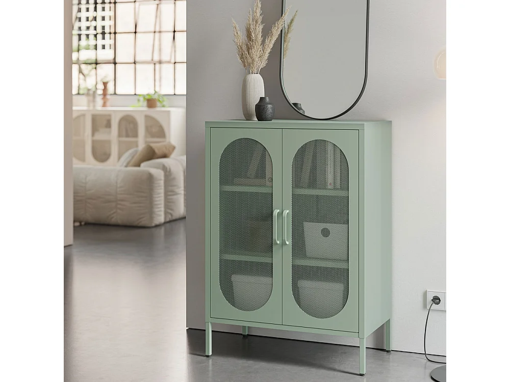 Kast Diora - 70x40x100cm - Groen