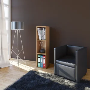 Houten Stand Plank Decoratie Boeken Mendas 3 Houten Stand Plank Decoratie Boeken Mendas 3