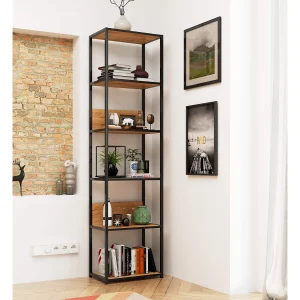 Industriële Boekenkast 500 Zwart/Eiken Craft Industriële Boekenkast 500 Zwart/Eiken Craft