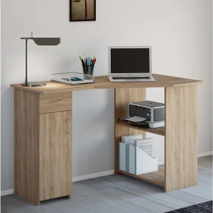 Houten hoekbureau Linzia Houten hoekbureau Linzia