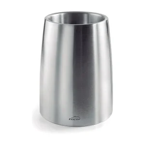 Isolerende Champagne-emmer van RVS 18/10 Dubbele Wand 15,3×18,8 cm – Houdt Koel Zonder IJs – Lacor