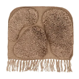 Jakobsö wanddecoratie wol bruin.