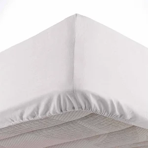 Hoeslaken van Microvezel "Oscar" 140x190cm Wit Zachtheid en Ultrazacht Comfort – Oeko-Tex Gecertificeerd Hoeslaken van Microvezel "Oscar" 140x190cm Wit Zachtheid en Ultrazacht Comfort – Oeko-Tex Gecertificeerd