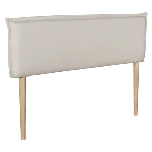 Jessica" hoofdbord in linnen – 160 cm – Beige