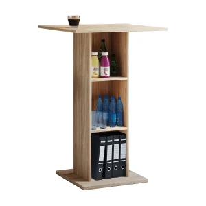 Hout staande bureau luidspreker bureau staande tafel Bofus Hout staande bureau luidspreker bureau staande tafel Bofus