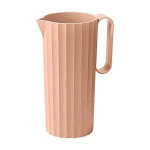 Karaf Hydria Rose Zand 1,7 L – Collectie Paestum – Conisch Ontwerp – Schokbestendig – Gemaakt in Italië