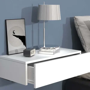 Houten muur hangende nachtkastje Usal M 60 cm Houten muur hangende nachtkastje Usal M 60 cm