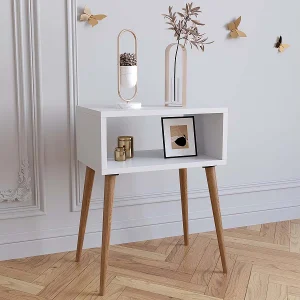 Houten bijzettafel nachtkastje Singol M Houten bijzettafel nachtkastje Singol M