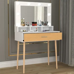 Make-up tafel spiegel lade Lindas