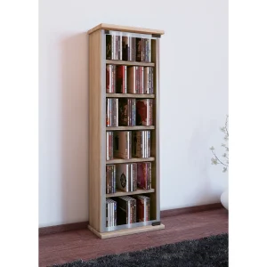Houten CD DVD Plank Klassieke Glas Deur Houten CD DVD Plank Klassieke Glas Deur