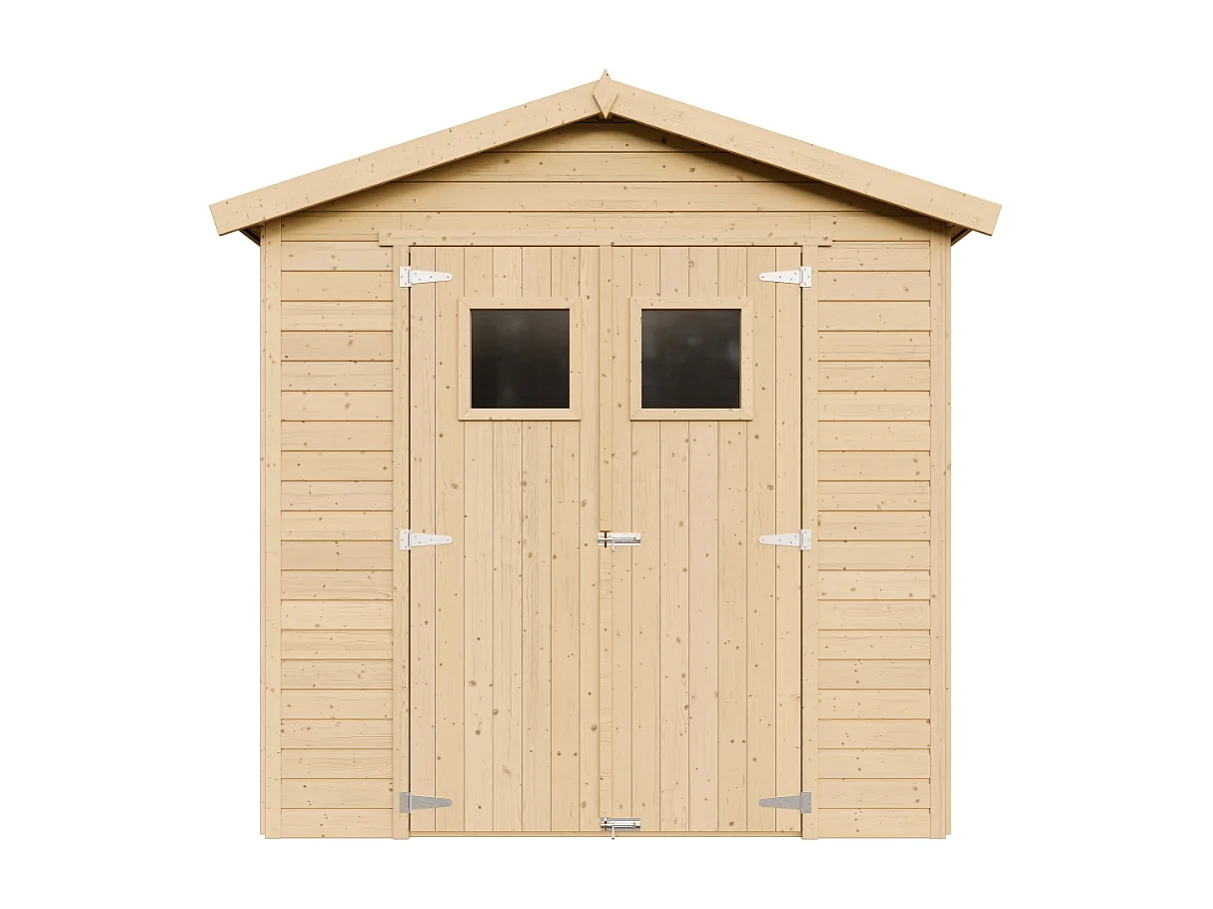 Houten Tuinhuisje - H228x222x233 cm/4,2 m² - TIMBELA M351